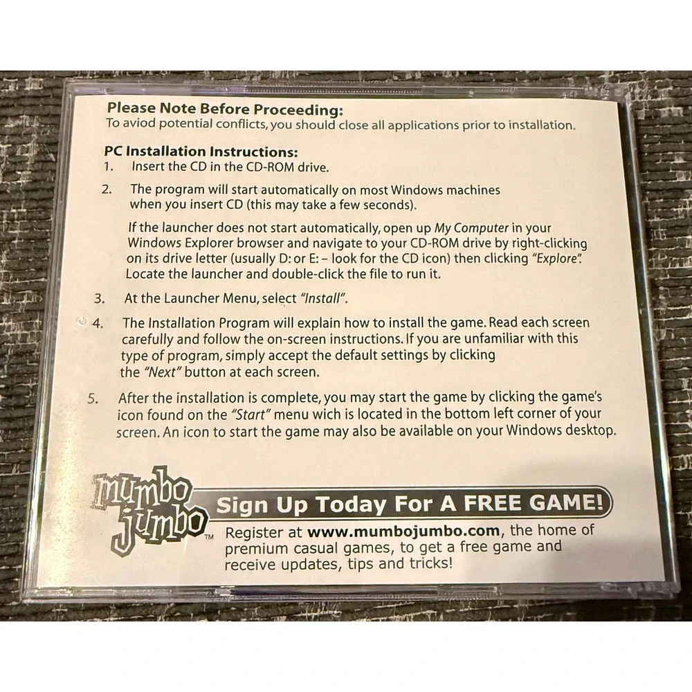 MumboJumbo Penguins! PC CD-ROM Game Everyone Excellent Puzzle WildTangent